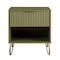 Manhattan Comfort DUMBO 1.0 Nightstand in Olive Green NS001-OG - alternate 5